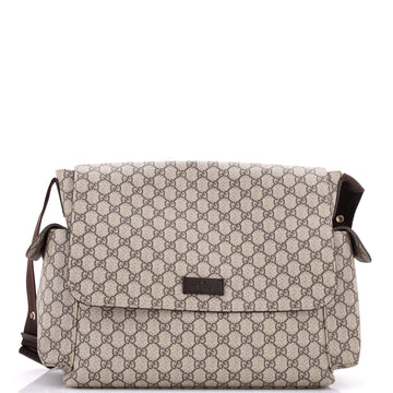 Gucci Diaper Bag GG Coated Canvas