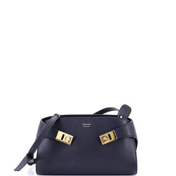 Salvatore Ferragamo Hug Pouch Bag Leather Mini