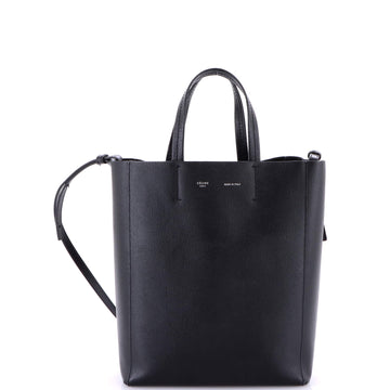 Celine Vertical Cabas Tote Grained Calfskin Small