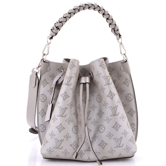 Louis Vuitton Muria Bucket Bag Mahina Leather