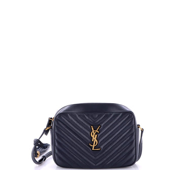 Saint Laurent Lou Camera Bag Matelasse Chevron Leather Small