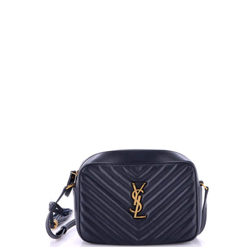 Saint Laurent Lou Camera Bag Matelasse Chevron Leather Small