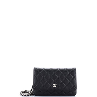 Chanel Wallet on Chain Quilted Caviar