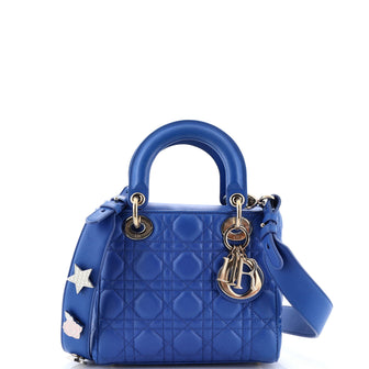 Christian Dior My Lady Dior Bag Cannage Quilt Lambskin