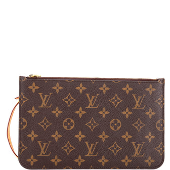 Louis Vuitton Neverfull Pochette Monogram Canvas Large