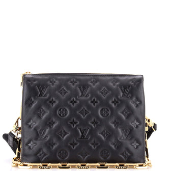 Louis Vuitton Coussin Bag Monogram Embossed Lambskin PM