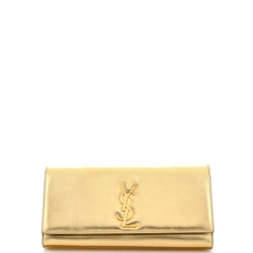 Saint Laurent Classic Monogram Clutch Leather Long