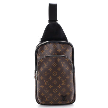 Louis Vuitton Avenue Sling Bag NM Macassar Monogram Canvas