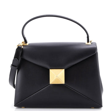 Valentino Garavani One Stud Top Handle Flap Bag Leather Small