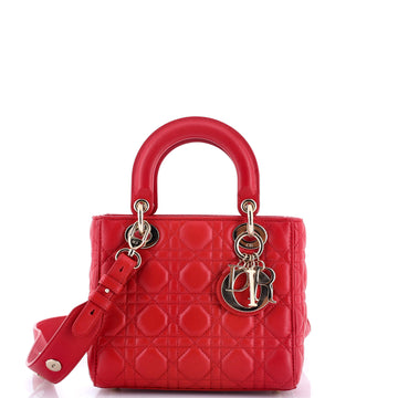 Christian Dior My Lady Dior Bag Cannage Quilt Lambskin