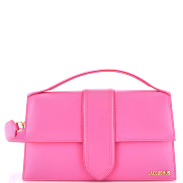 Jacquemus Le Bambinou Flap Bag Leather
