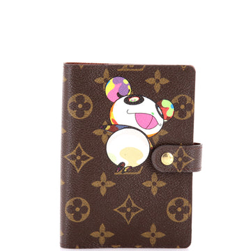 Louis Vuitton Ring Agenda Cover Limited Edition Monogram Murakami Panda PM