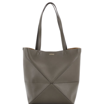 Loewe Puzzle Fold Tote Leather Medium