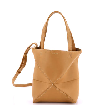 Loewe Puzzle Fold Tote Leather Mini