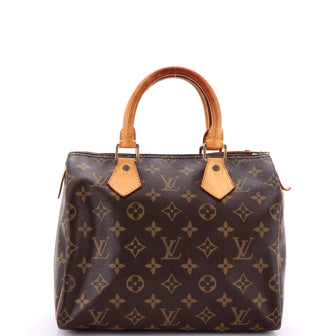 Louis Vuitton Speedy Handbag Monogram Canvas 25
