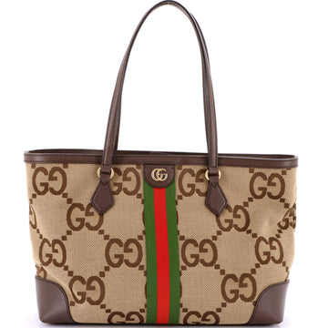 Gucci Ophidia Shopping Tote Jumbo GG Canvas Medium