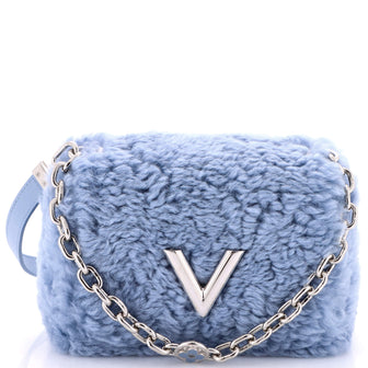 Louis Vuitton Twist Handbag Shearling MM