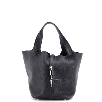 Hermes Picotin Lock Bag Clemence MM