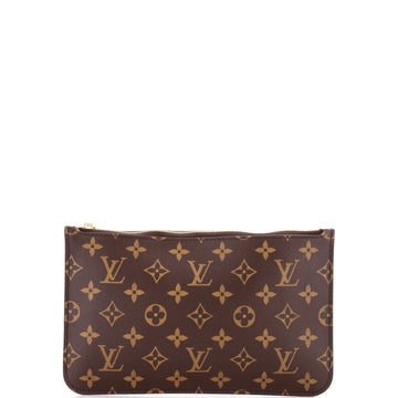 Louis Vuitton Neverfull Pochette Monogram Canvas Large
