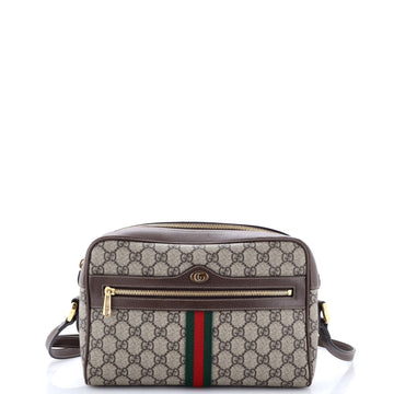 Gucci Ophidia Shoulder Bag GG Coated Canvas Small