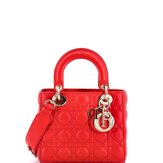 Christian Dior My ABCDior Lady Dior Bag Cannage Quilt Lambskin