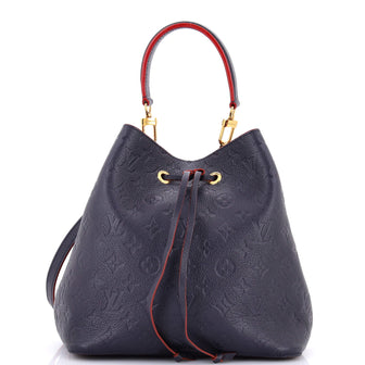Louis Vuitton NeoNoe Handbag Monogram Empreinte Leather MM