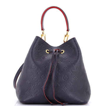 Louis Vuitton NeoNoe Handbag Monogram Empreinte Leather MM
