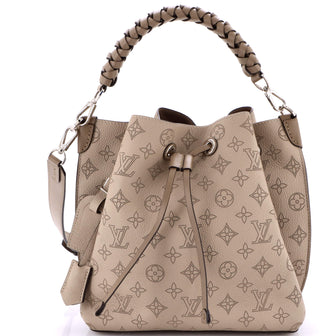 Louis Vuitton Muria Bucket Bag Mahina Leather
