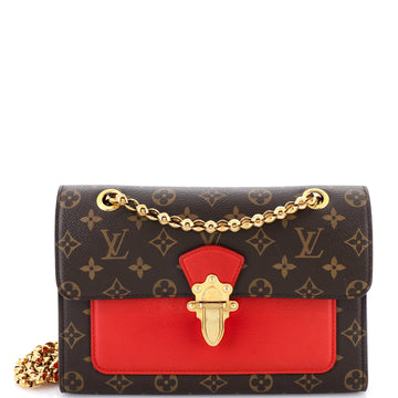 Louis Vuitton Victoire Handbag Monogram Canvas and Leather