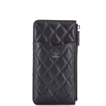 Chanel Classic Phone Case Pouch Quilted Caviar