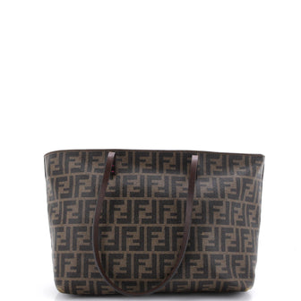Fendi Roll Tote Zucca Coated Canvas Medium