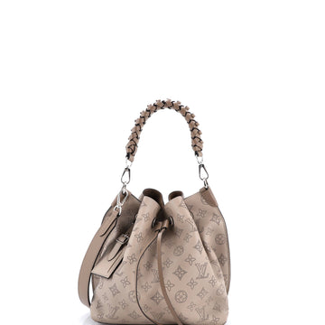 Louis Vuitton Muria Bucket Bag Mahina Leather
