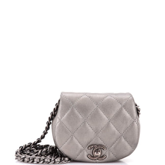 Chanel Coco Mail Clutch with Chain Quilted Calfskin Mini