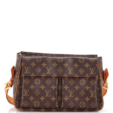 Louis Vuitton Viva Cite Handbag Monogram Canvas GM