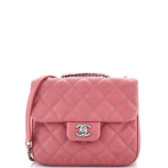 Chanel Urban Companion Flap Bag Quilted Caviar Small
