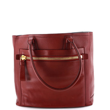 Tom Ford Summer Tote Pebbled Leather Large