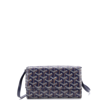 Goyard Varenne Continental Wallet with Strap Coated Canvas