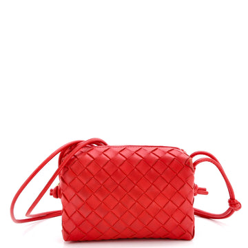 Bottega Veneta Loop Crossbody Bag Intrecciato Nappa Mini