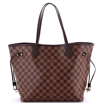Louis Vuitton Neverfull NM Tote Damier MM