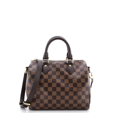 Louis Vuitton Speedy Bandouliere Bag Damier 25