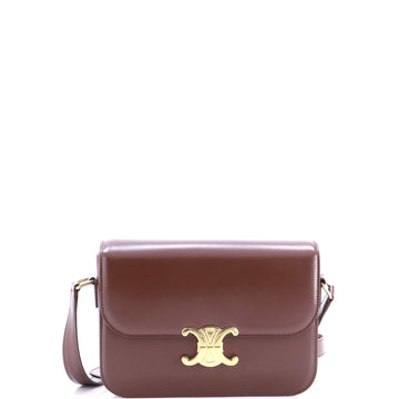 Celine Triomphe Shoulder Bag Smooth Calfskin Large