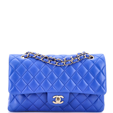 Chanel Classic Double Flap Bag Quilted Lambskin Medium