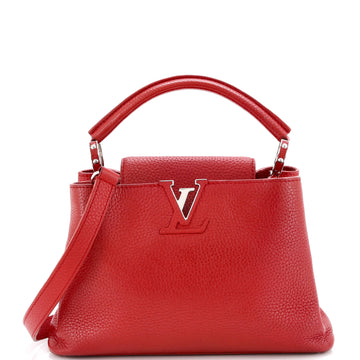 Louis Vuitton Capucines Bag Leather BB