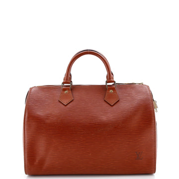 Louis Vuitton Speedy Handbag Epi Leather 30