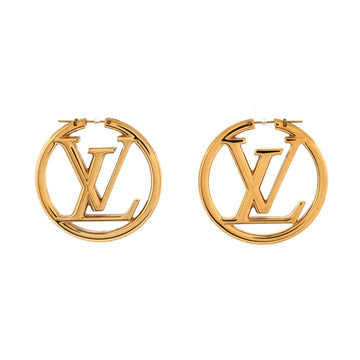 Louis Vuitton Louise Hoop Earrings Metal GM