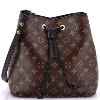 Louis Vuitton NeoNoe Handbag Monogram Canvas with Leather MM