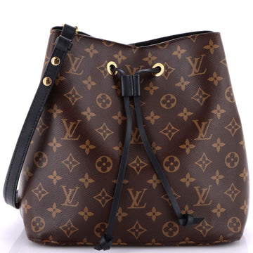 Louis Vuitton NeoNoe Handbag Monogram Canvas with Leather MM