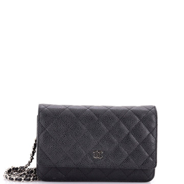 Chanel Wallet on Chain Quilted Caviar