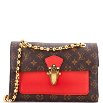 Louis Vuitton Victoire Handbag Monogram Canvas and Leather