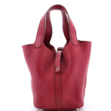 Hermes Picotin Lock Bag Clemence PM